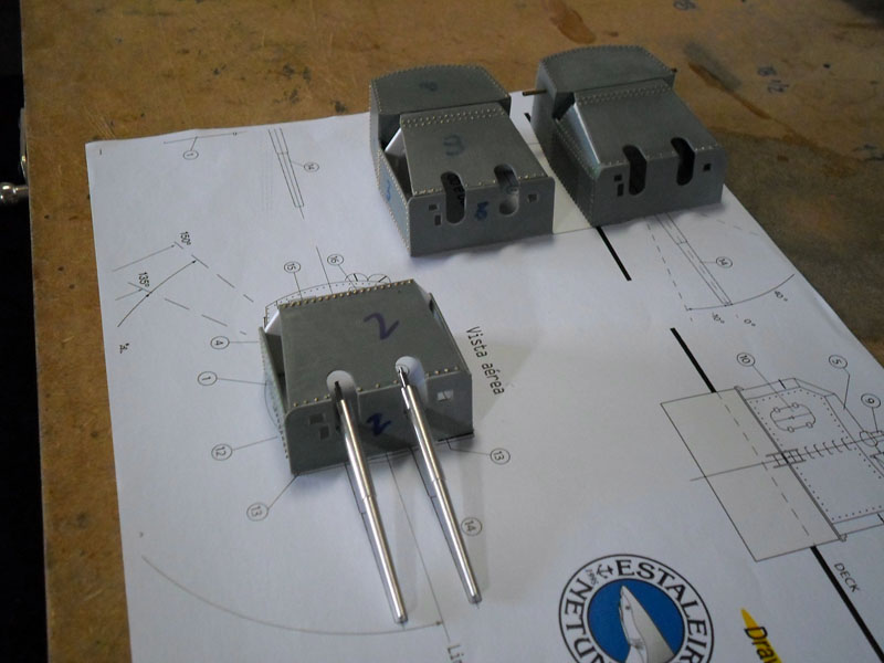 construción de las torres secondarias SK-C/28